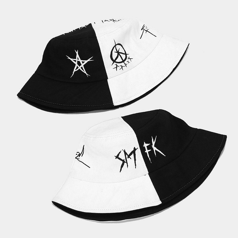 Women & Men Graffiti Bucket Hat Street Trend Hip Hop Fisherman Hat